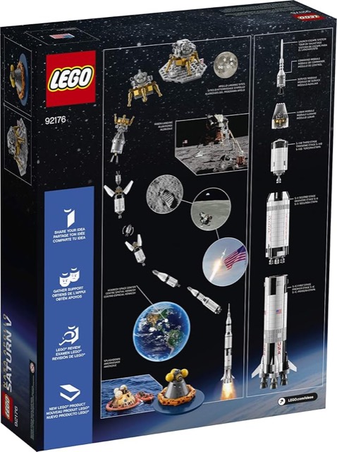 LEGO Saturn V (gebautes Modell)