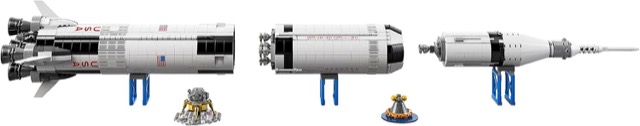 LEGO Saturn V (gebautes Modell)