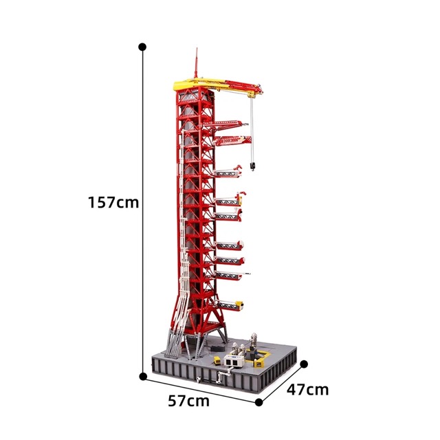 Startturm / Launch Umbilical Tower