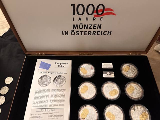 Originalfoto der Münzsammlung 1