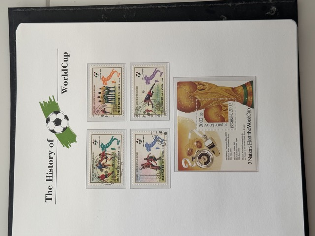 WM-Briefmarken-Album Seite 42