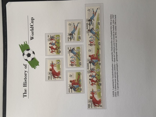 WM-Briefmarken-Album Seite 58