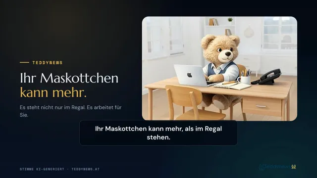 Szene 1: Teddy am Schreibtisch