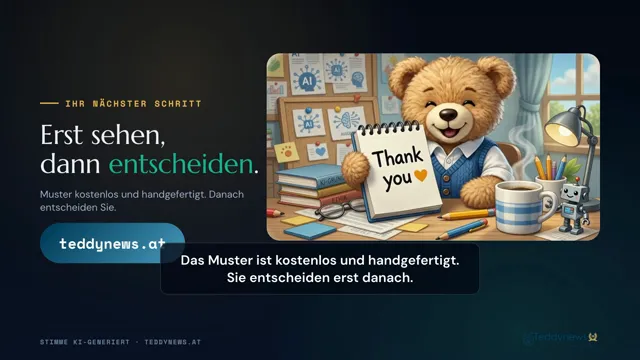 Szene 10: Teddy sagt Danke